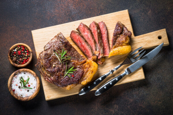 grilled beef steak