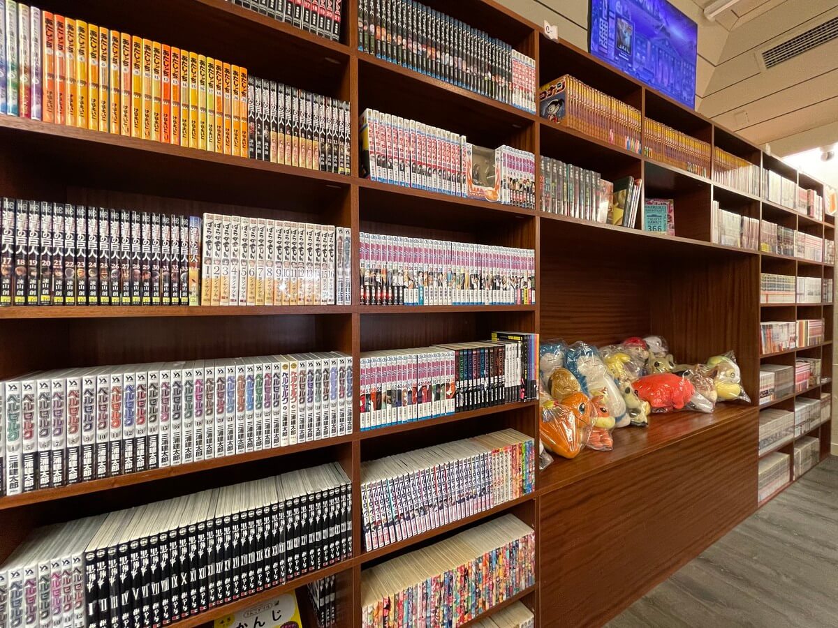 Mangamon店内の様子