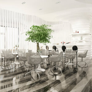 高級エリアのターンキー型ヘア＆ビューティーサロンのイメージ画像